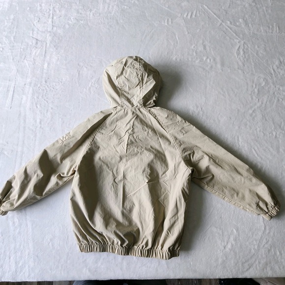 Zara Rain Jacket Kids Size 8 Full Zip Raincoat Hood Outdoor Spring Play School - Picture 7 of 14